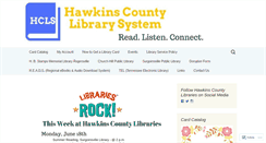 Desktop Screenshot of hawkinslibraries.org